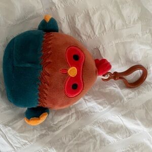 Reed rooster squishmallow clip